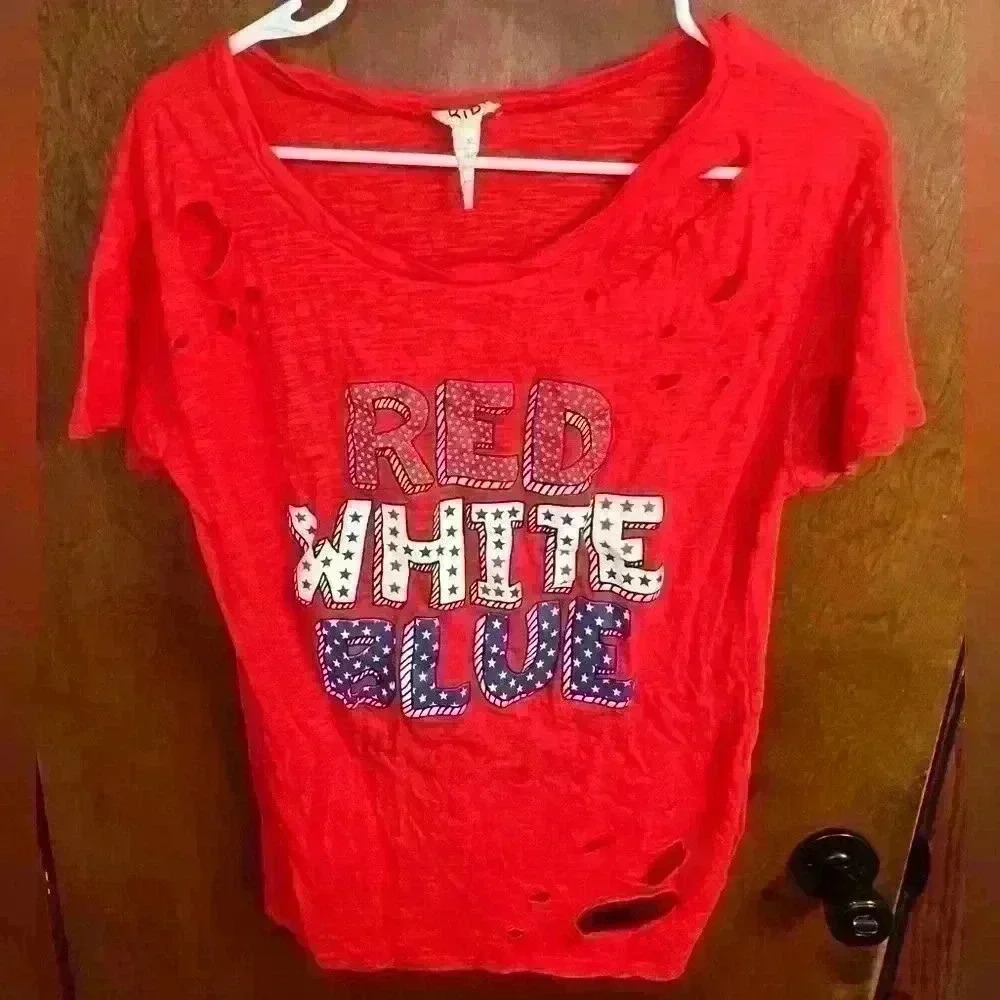 Bibi Red White and Blue Women’s Tee